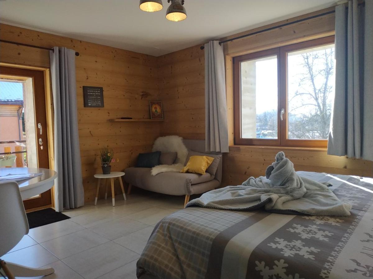 Maison D'Hotes Des Bassins D'Oche Saint-Paul-en-Chablais Luaran gambar