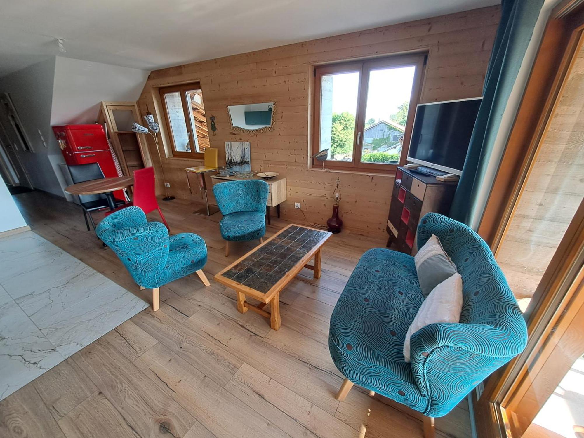 Maison D'Hotes Des Bassins D'Oche Saint-Paul-en-Chablais Luaran gambar
